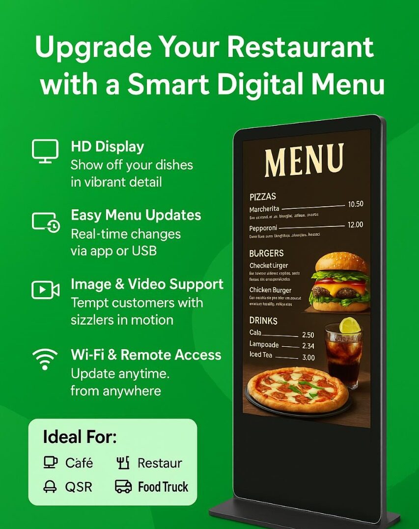 55" T-Type Standee โ Techon LED Ludhiana