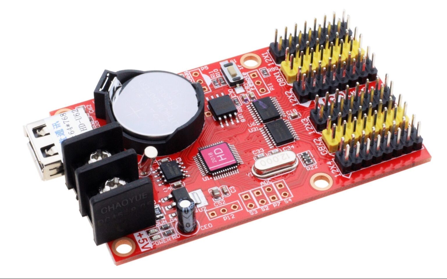 Huidu HD-W64 LED Controller Card – WiFi & USB Multi-Color Display Control