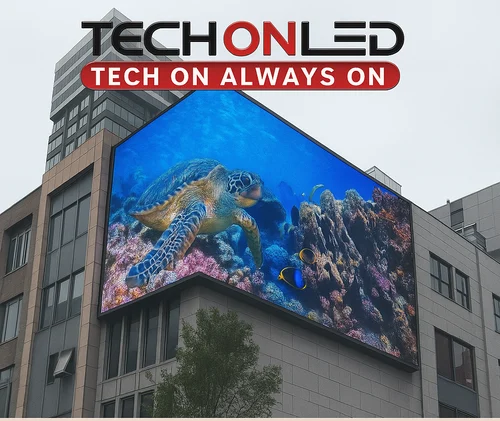 LED Video Walls & Digital Standees in Ghaziabad — Techon LED 1 p5 outdoor led video wall 500x500 2