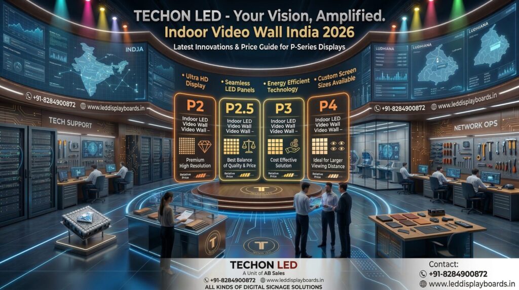 Indoor LED Video Wall Price in India 2026