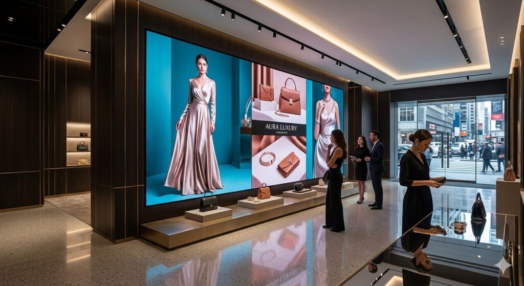 Indoor LED Video Wall for Showrooms