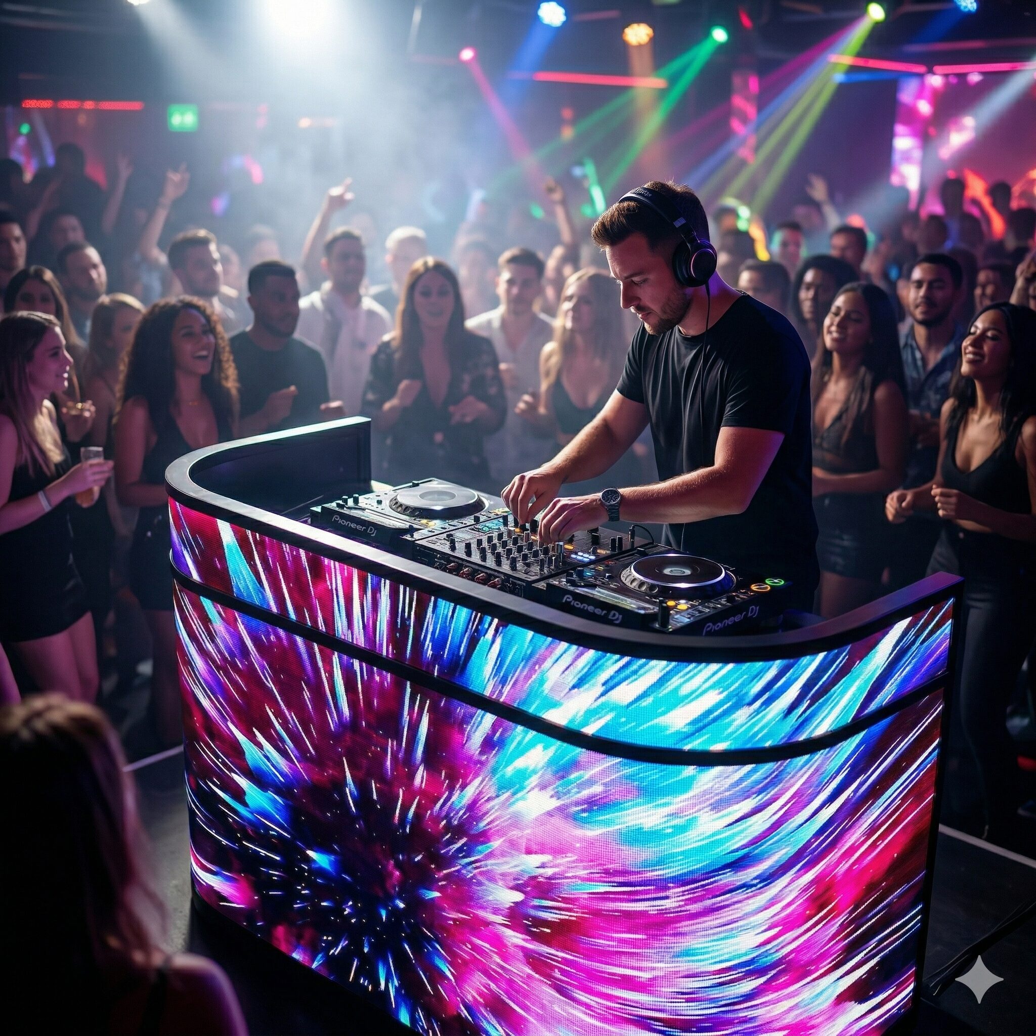 LED DJ Booth Table | Digital DJ Console with LED Screen | Techon LED India 4 LED DJ Booth Table | Digital DJ Console with LED Screen | Techon LED India - Image 4