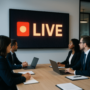 Meeting Room Live Display​