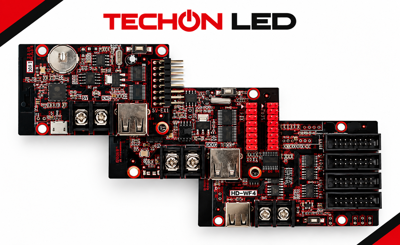 Huidu HD-WF1 / HD-WF2 / HD-WF4 Single-Color LED Controllers 1 HD-WF1 HD-WF2 HD-WF4 Single-Color LED Controllers