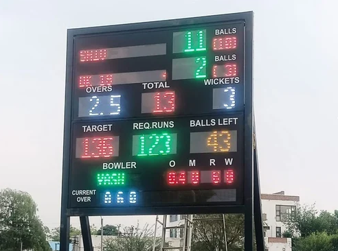 LED Sports Scoreboard – Techon LED 1 LED Sports Scoreboard